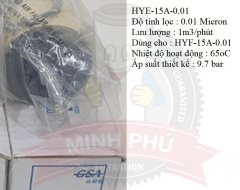 LÕI LỌC KHÍ GSA  HYE-0.01-15A