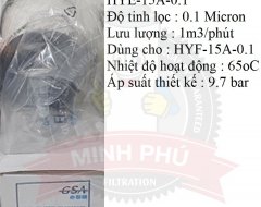 LÕI LỌC KHÍ GSA  HYE-0.1-15A